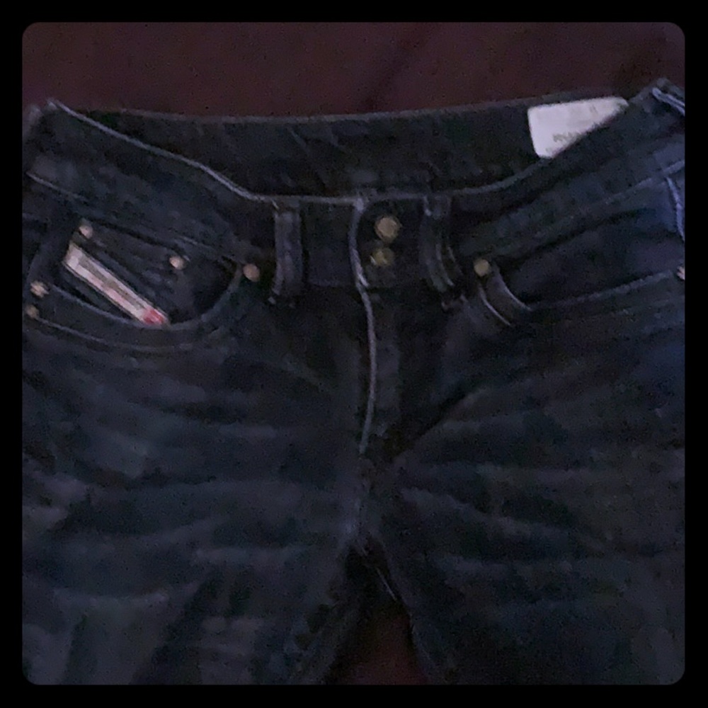 Italian made diesel jeans.